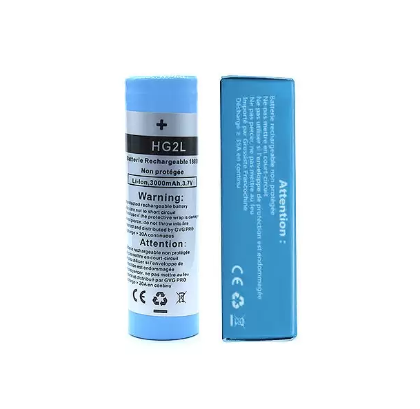 18650 HG2L 3000mAh 30A - LG