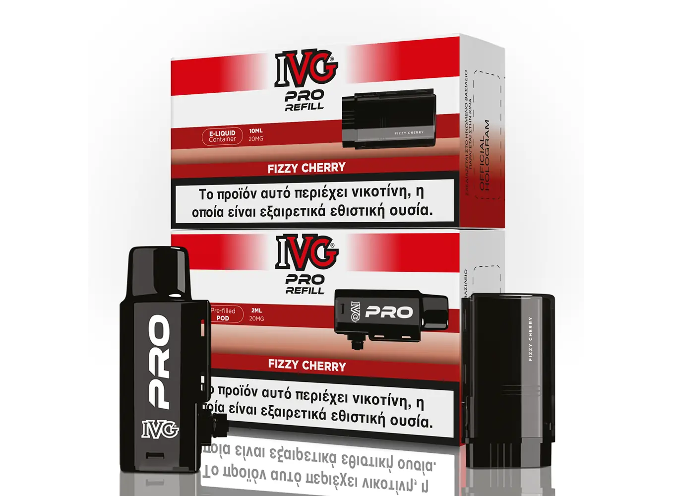 IVG Pro Refill Fizzy Cherry 20mg 2ml+10ml