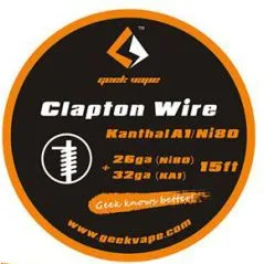 Clapton Wire Kanthal A1 (Ni80) 5m Geekvape