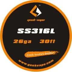 SS316L 26ga 10m Geekvape