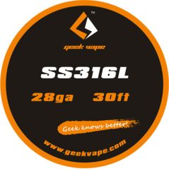SS316L 28ga 10m Geekvape