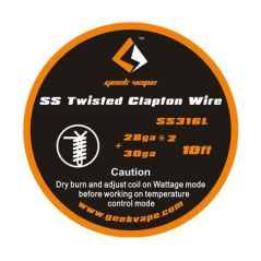 SS Twisted Clapton Wire SS316L 3m Geekvape