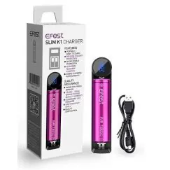 Slim K1 Φορτιστής με USB καλώδιο Efest