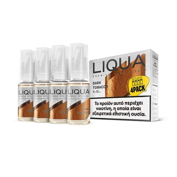 Liqua New Dark Tobacco 4 x 10ml