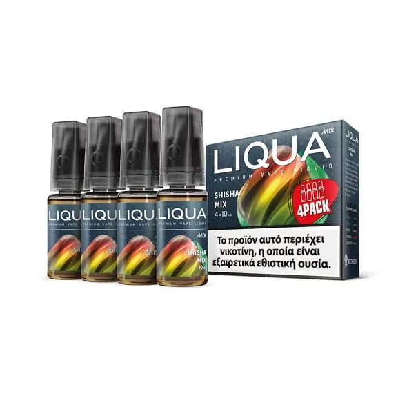 Liqua New Mix Shisha Mix 4 x 10ml