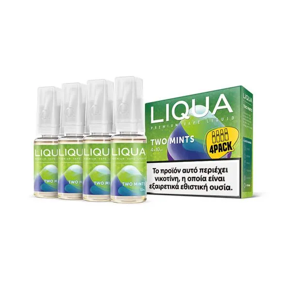 Liqua New Two Mints 4 x 10ml