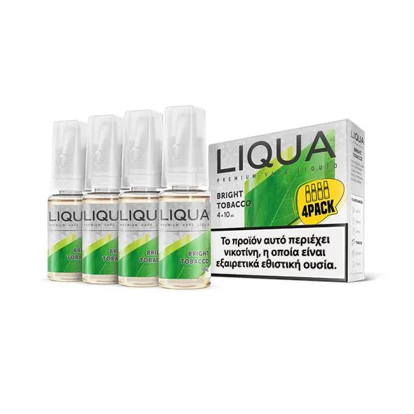 Liqua New Bright Tobacco 4 x 10ml