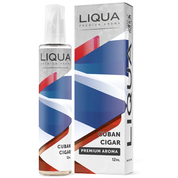 Liqua Cuban Cigar 12ml/60ml Bottle flavor